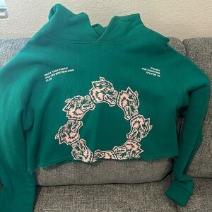 Darc sport cropped hoodie